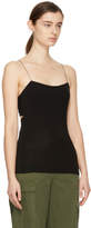 Thumbnail for your product : Alexander Wang Alexanderwang.T alexanderwang.t Black Strappy Cami Tank Top