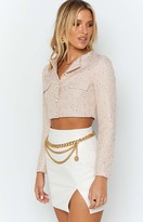 Thumbnail for your product : Bb Exclusive Cyrus Tweed Jacket Pink