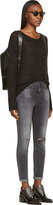 Thumbnail for your product : BLK DNM Black Open-Knit Mohair Sweater