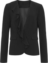 Thumbnail for your product : Long Tall Sally Ruffle Front Blazer