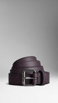 Thumbnail for your product : Burberry Grainy Leather Belt