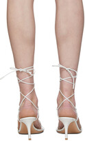 Thumbnail for your product : Gianvito Rossi White Gwyneth Heeled Sandals