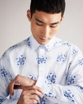 Thumbnail for your product : Ted Baker Long Sleeve Floral Printed Shirt