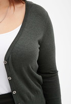 Thumbnail for your product : Forever 21 FOREVER 21+ Classic V-Neck Cardigan