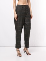 Thumbnail for your product : Manning Cartell Australia Loose-Fit Check Trousers