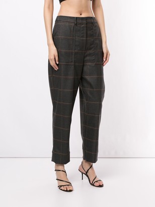 Manning Cartell Australia Loose-Fit Check Trousers