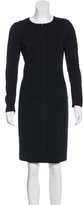 Thumbnail for your product : Andrew Gn Long Sleeve Sheath Dress