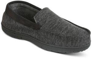 black corduroy slippers