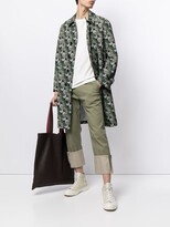 Thumbnail for your product : Ports V Abstract-Print Raincoat