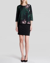 Thumbnail for your product : Ted Baker Dress - Danetta Palm Floral Layered Tunic