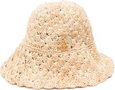 Thumbnail for your product : Ruslan Baginskiy Logo-Embellished Knitted Bucket Hat