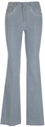 Chloé High-Waist Flared Jeans