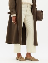 Thumbnail for your product : Tod's Double-t Suede Loafers - Beige