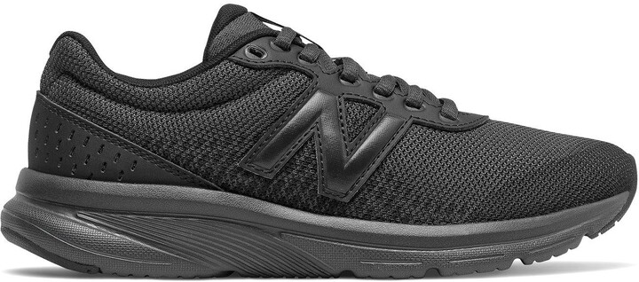 New Balance 411 Running Trainers - Black - ShopStyle