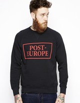 Thumbnail for your product : Wood Wood Sweatshirt with Post-Europe Print