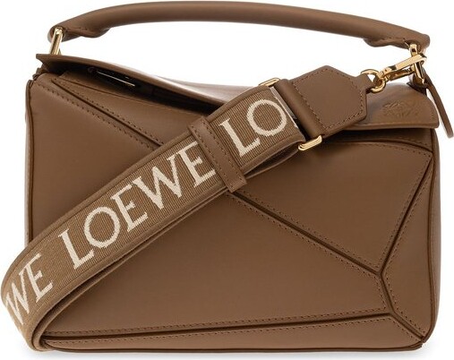 LOEWE X Paula's Ibiza Pochette sand raffia shoulder bag