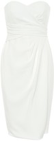 Thumbnail for your product : Max Mara Garante strapless cady bridal dress