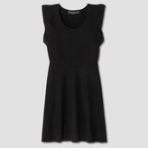 Thumbnail for your product : Victoria Beckham for Target Women's Black Ruffle Sleeve Sweater Knit Dress