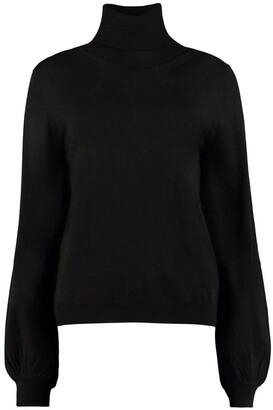 P.A.R.O.S.H. Open Back Turtleneck Pullover