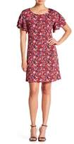 Thumbnail for your product : Como Vintage Short Ruffle Sleeve Dress