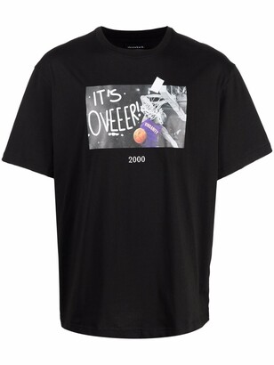 Throwback. It's Over-print cotton T-shirt