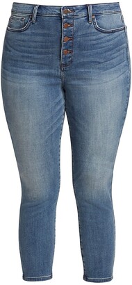 NYDJ, Plus Size Ami High-Rise Skinny Jeans