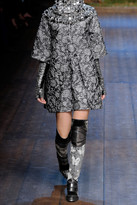 Thumbnail for your product : Dolce & Gabbana Embellished leather fingerless gloves