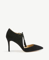 Thumbnail for your product : Ann Taylor Adalaide Suede Tassel Pumps