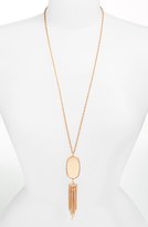 Thumbnail for your product : Kendra Scott 'Rayne' Stone Tassel Pendant Necklace