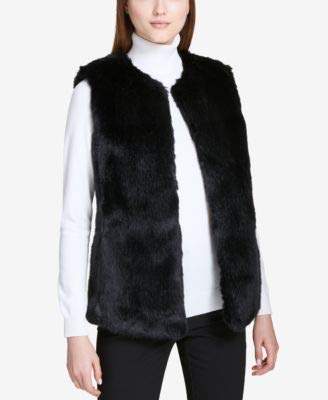 Calvin Klein Women's Faux Fur Vest