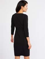 Thumbnail for your product : A Pea in the Pod Tie Detail Wrap Maternity Dress