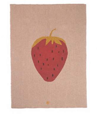 ferm LIVING Strawberry Cotton Blanket