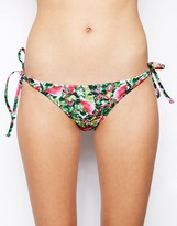Thumbnail for your product : Playful Promises Flamingo Tie Side Bikini Brief