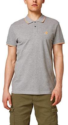 Esprit edc by Men's 058cc2k019 Polo Shirt, Grey (Medium 035), X-Small