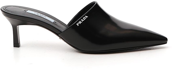 prada pointy toe mule