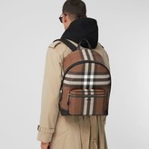 Thumbnail for your product : Burberry Check and Leather Backpack