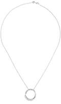 Thumbnail for your product : Lovely Modern 14k White Gold 0.58 Ct Diamond Circle Pendant