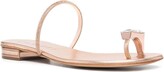 Thumbnail for your product : Casadei Crystal Toe-Ring Sandals