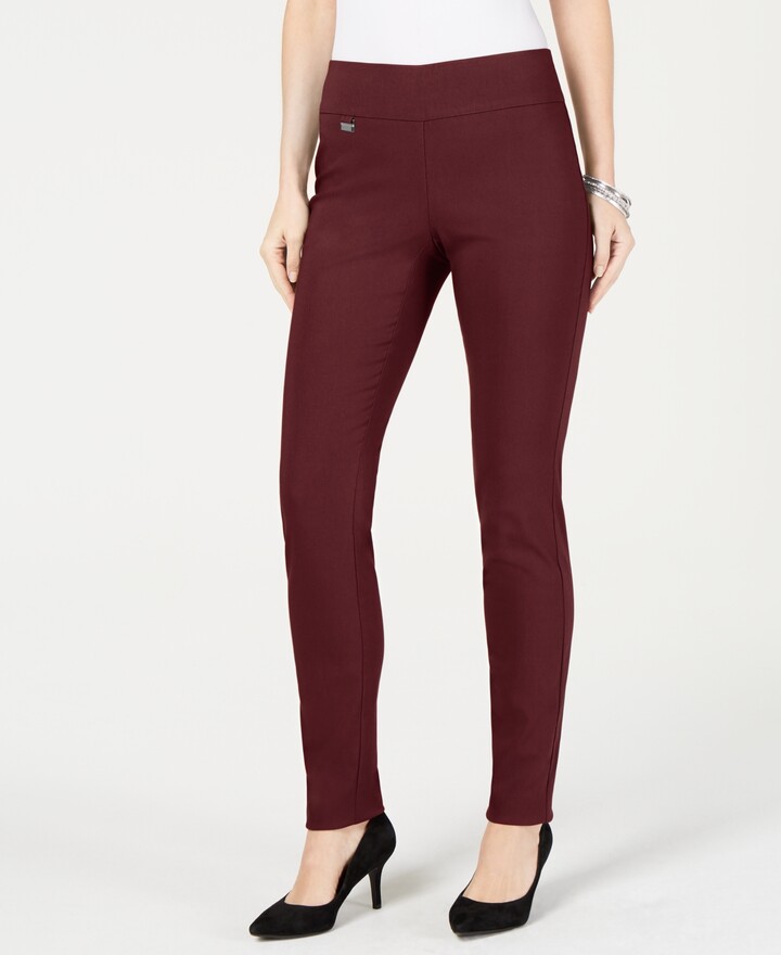 Dark Red Pants | Shop the world's largest collection of fashion 