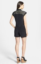 Thumbnail for your product : Marc by Marc Jacobs 'Leila' Lace Overlay Romper