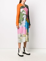 Thumbnail for your product : Stine Goya Illustrative Midi Dress