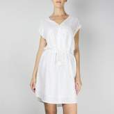 LE TEMPS DES CERISES Short-Sleeved Printed Midi Dress