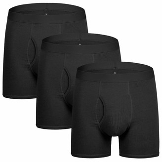 5Mayi Boxer Briefs Mens Underwear Cotton Mens Boxer Briefs Underwear for Men Pack S M L XL XXL… 