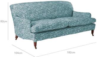 OKA Coleridge 3 Seater Sofa - Teal