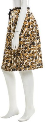 Piazza Sempione Abstract Print Knee-Length Skirt