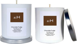 angelo:HOME A:H Chocolate Fudge Scented Tumbler Candle with Glass Holder