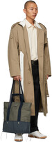 Thumbnail for your product : Ader Error Beige Twill Trench Coat