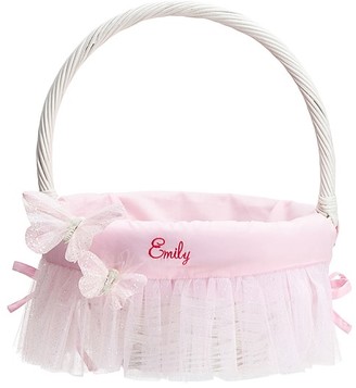 Pottery Barn Kids Butterfly Tulle Easter Basket Liner Pink, Small