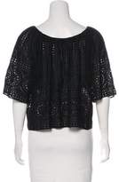 Thumbnail for your product : Steven Alan Wool Eyelet Top