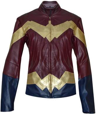 The Jasperz Wonder Women Gal Gadot Diana Synthetic Leather Jacket,XL.